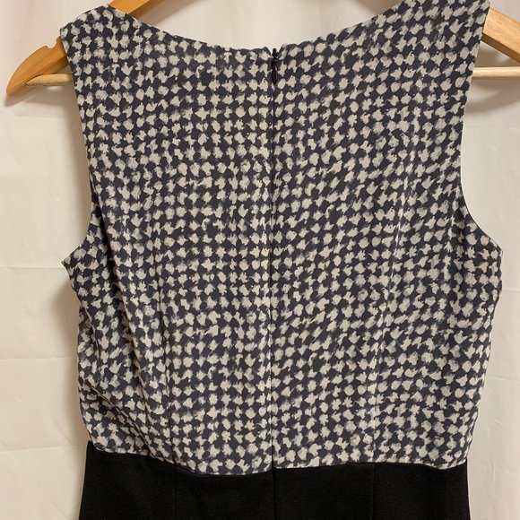 ESPRIT Sleeveless Black, White & Grey Business Dress - Picture 6 of 12